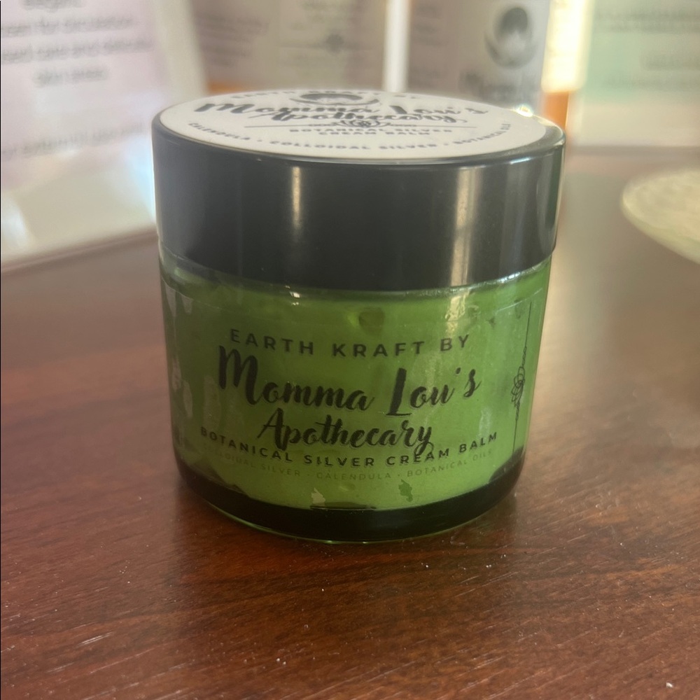 Botanical Silver Cream Balm - Green
